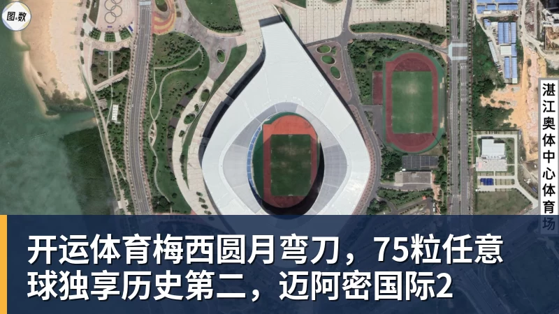 开运体育梅西圆月弯刀，75粒任意球独享历史第二，迈阿密国际2